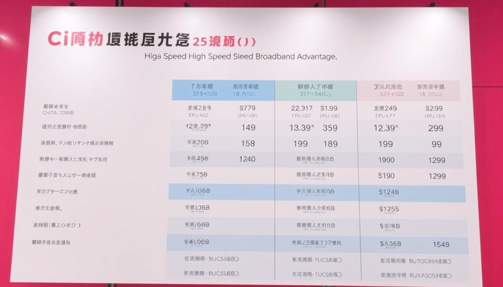 中國移動月費計劃比較