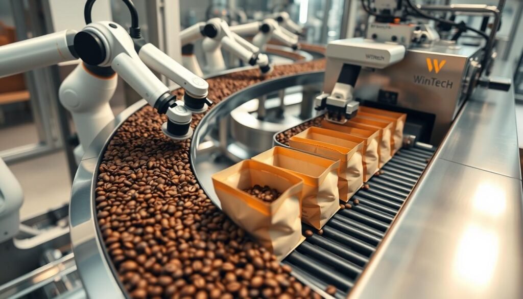 Smart Conveyor Systems in Coffee Packaging